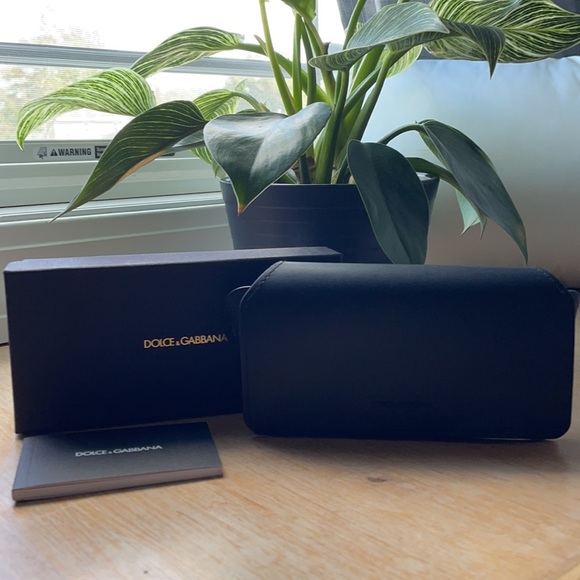 Dolce & Gabbana Gold Brown Aviator Sunglasses D&G - Picture 3 of 3